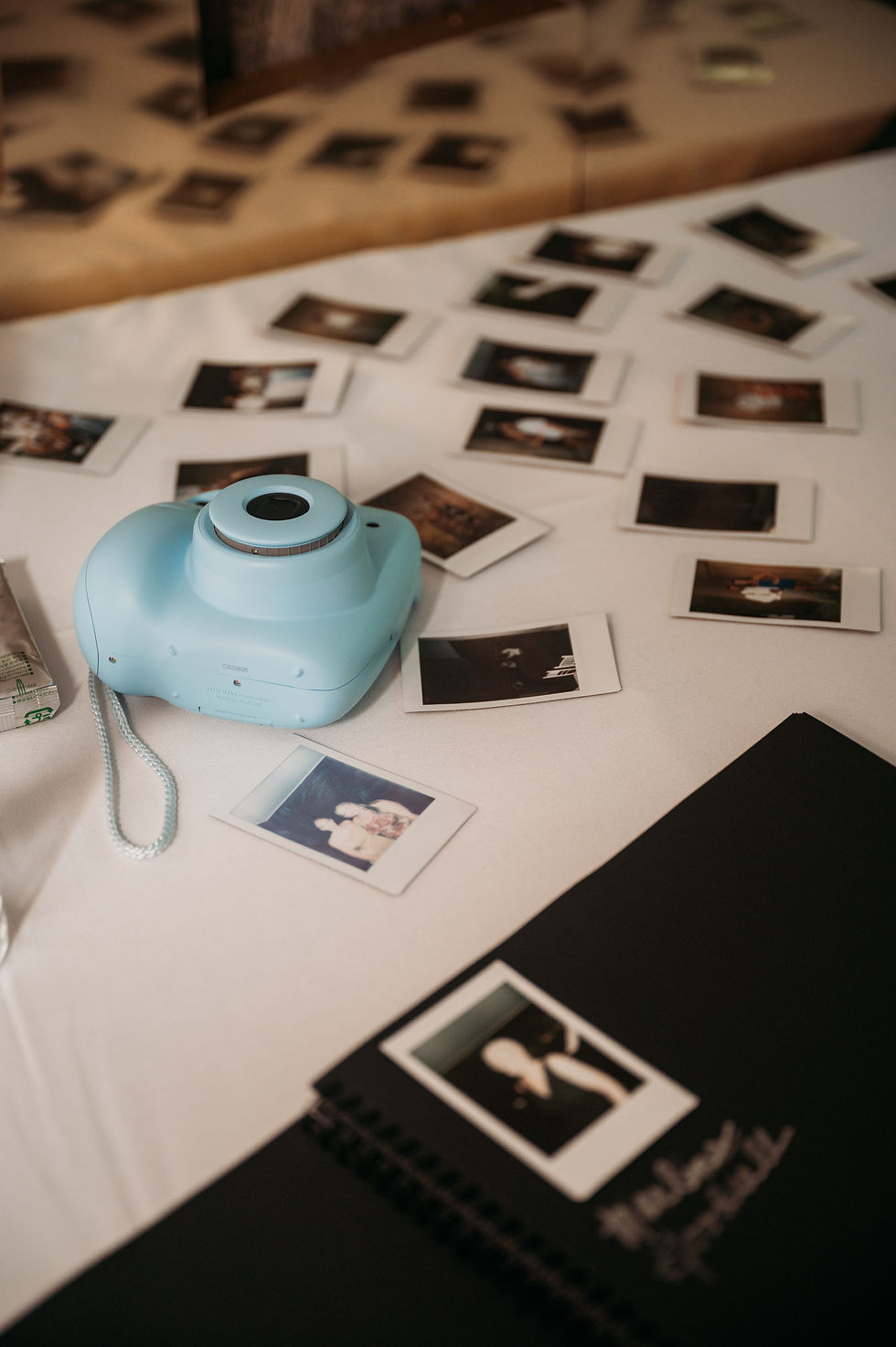 Detail photography of Polaroids
