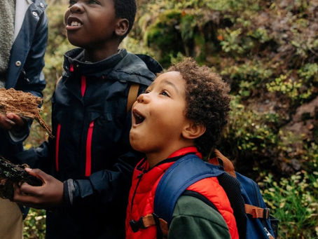 When Lessons Move Outside, Children Light Up
