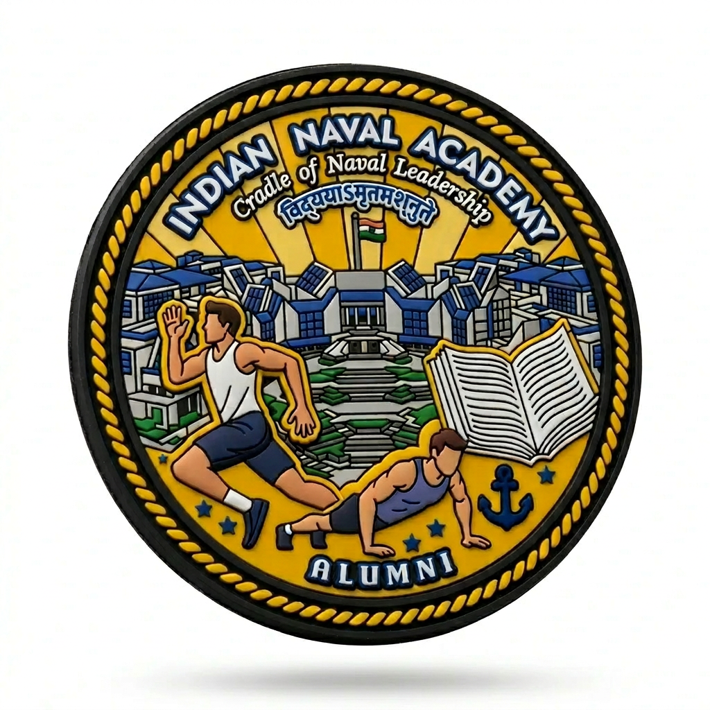 INDIAN NAVAL ACADEMY - PVC PATCH