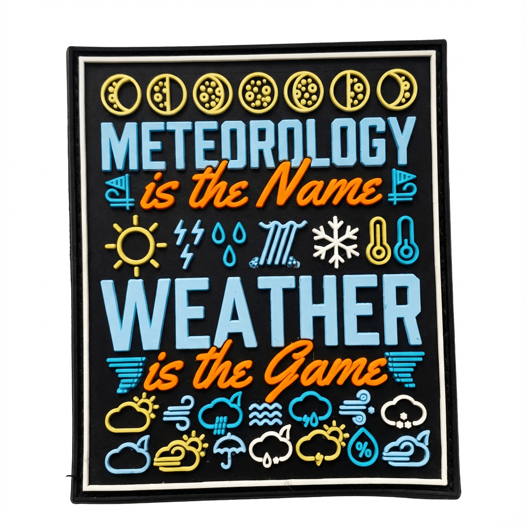 METEREOLOGY PVC PATCH