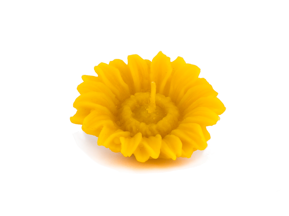 Thumbnail: Sunflower - 3 floating candles