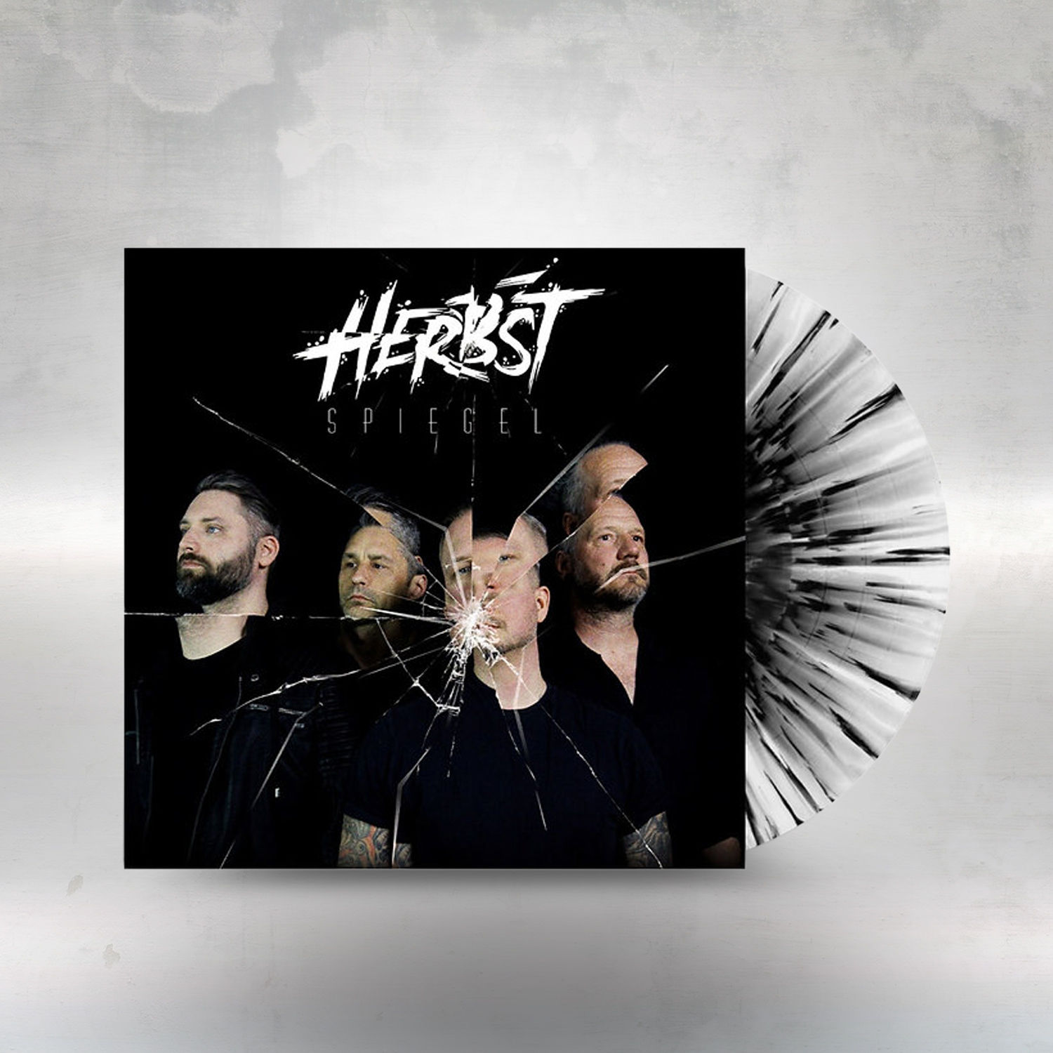 HERBST - "Spiegel" Vinyl LP Splatter Gatefold black/white