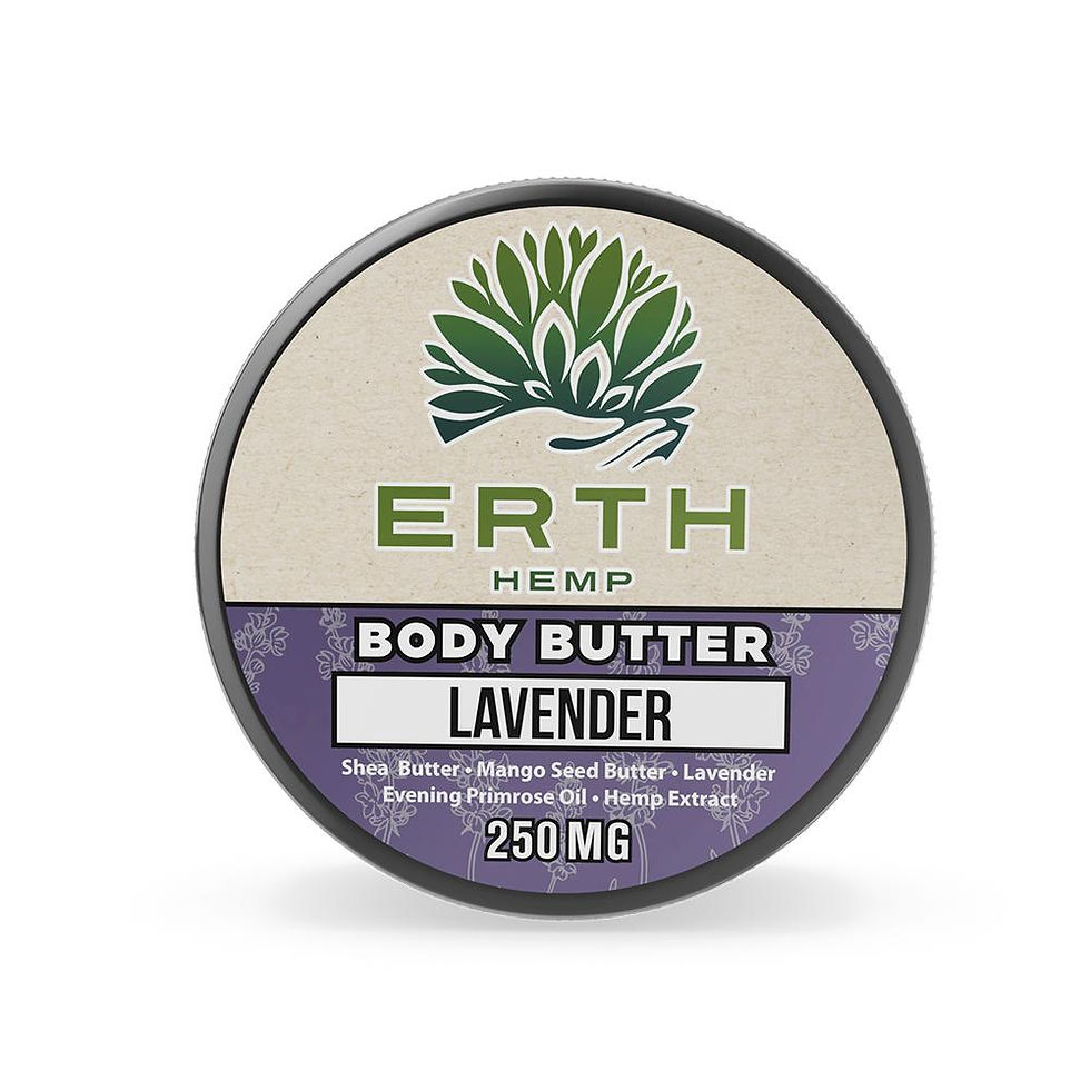 Thumbnail: ERTH HEMP Co. - Relax & Absorb Body Butter - CBD THC-Free 250mg