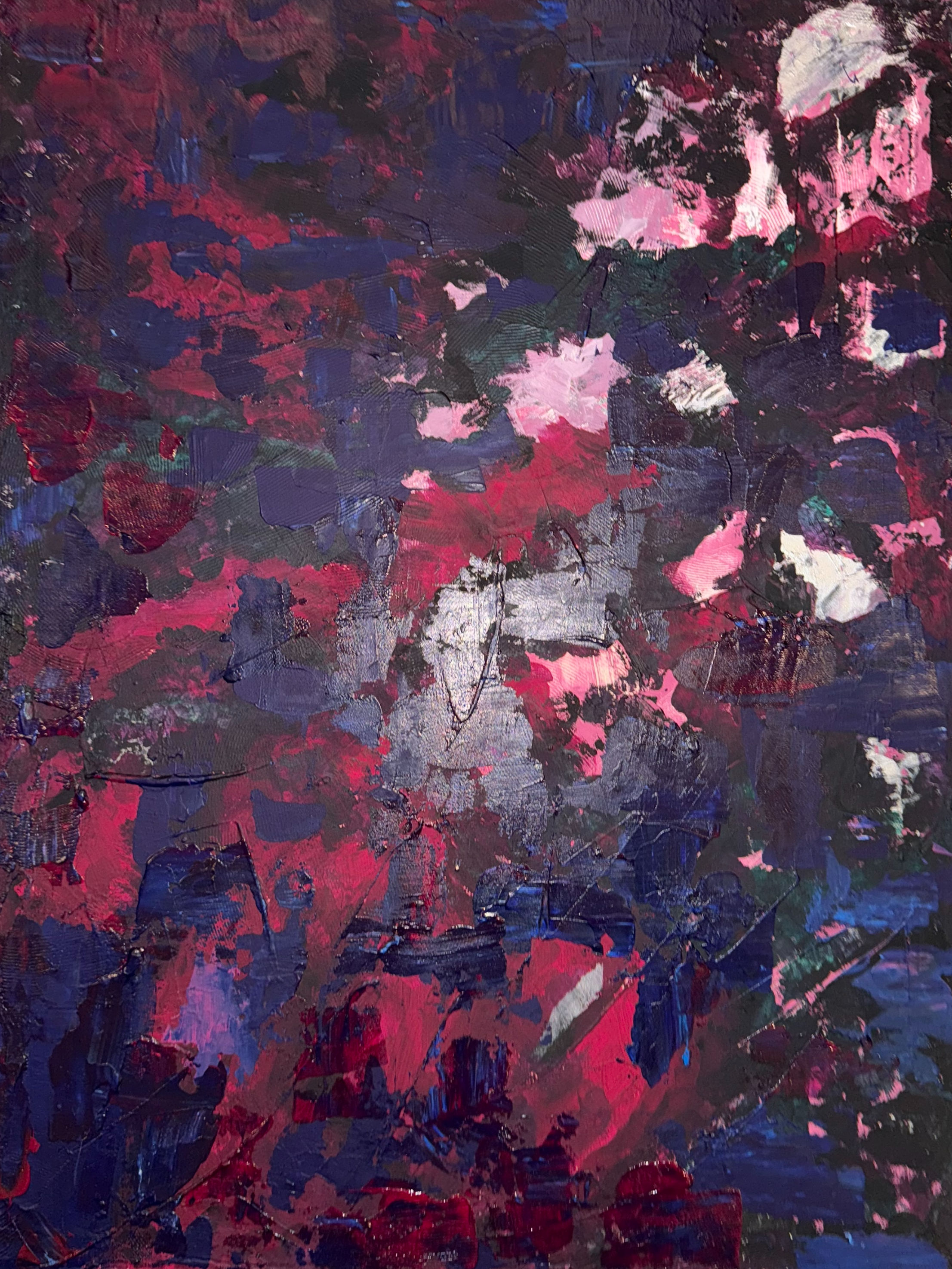 The Hidden Path — original painting by Nourhan Eltoukhi