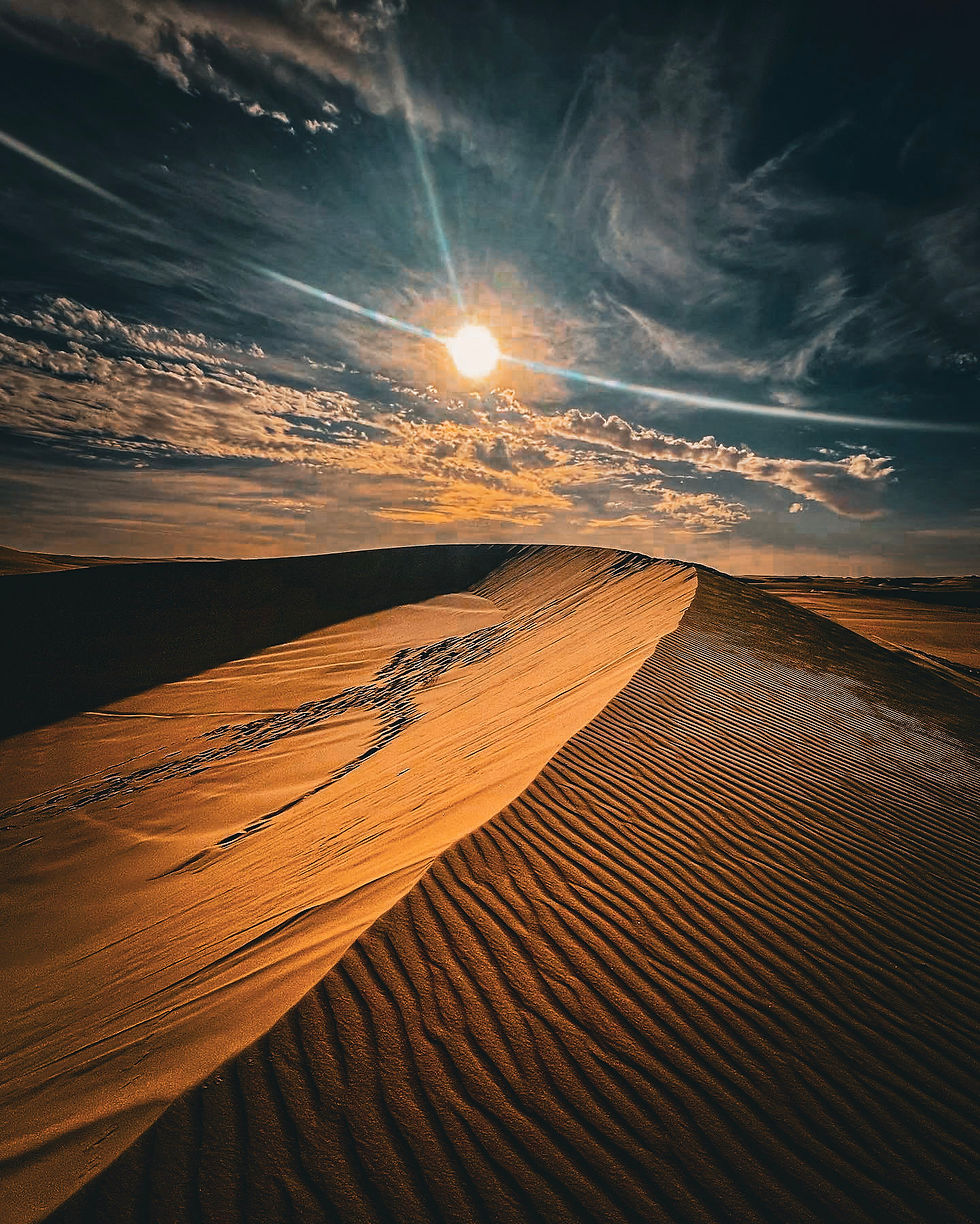 Gentle Dunes — fine art photograph by Nourhan Eltoukhi