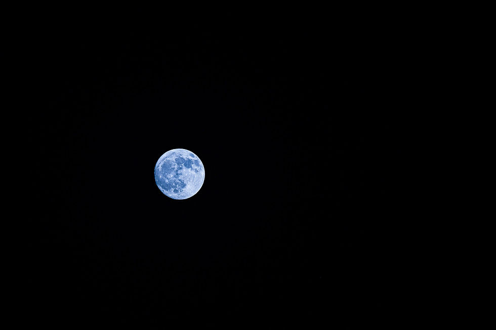 Every Blue moon — fine art photograph by Nourhan Eltoukhi