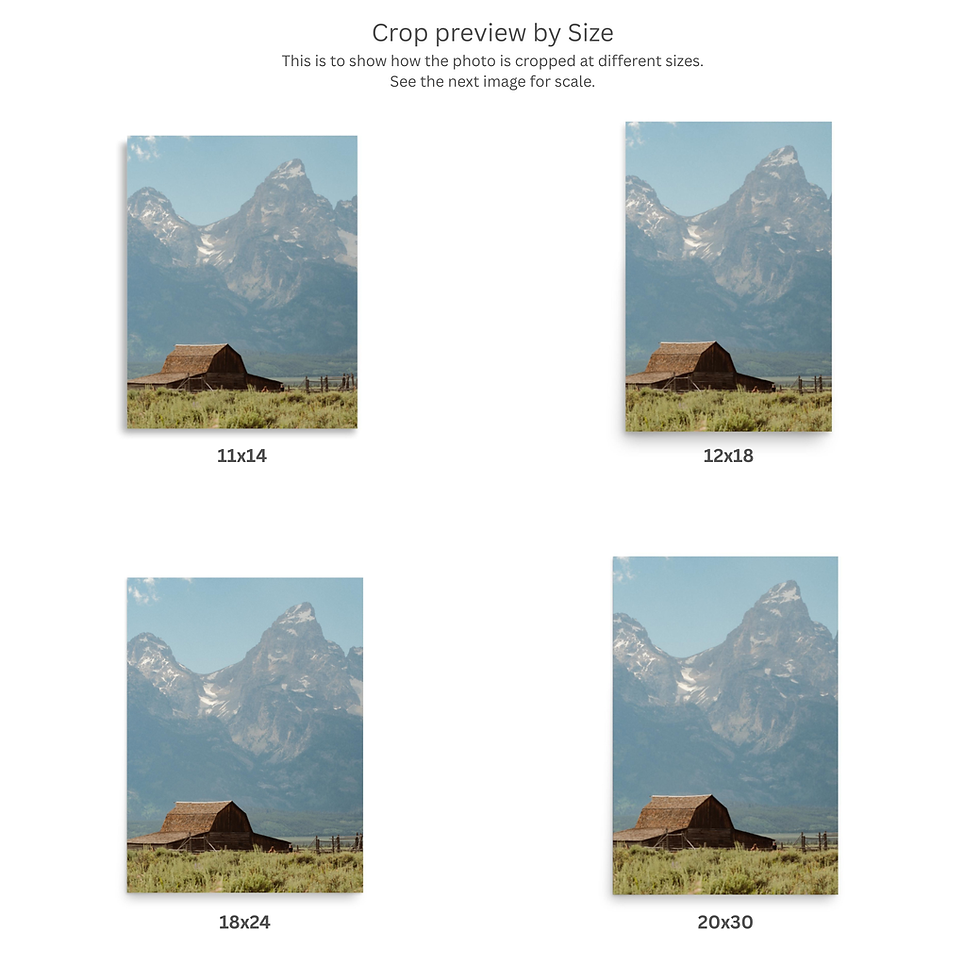 Thumbnail: Barn and Mountains