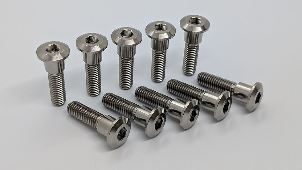 Triumph Daytona 660 Titanium front disc bolt kit 24 on