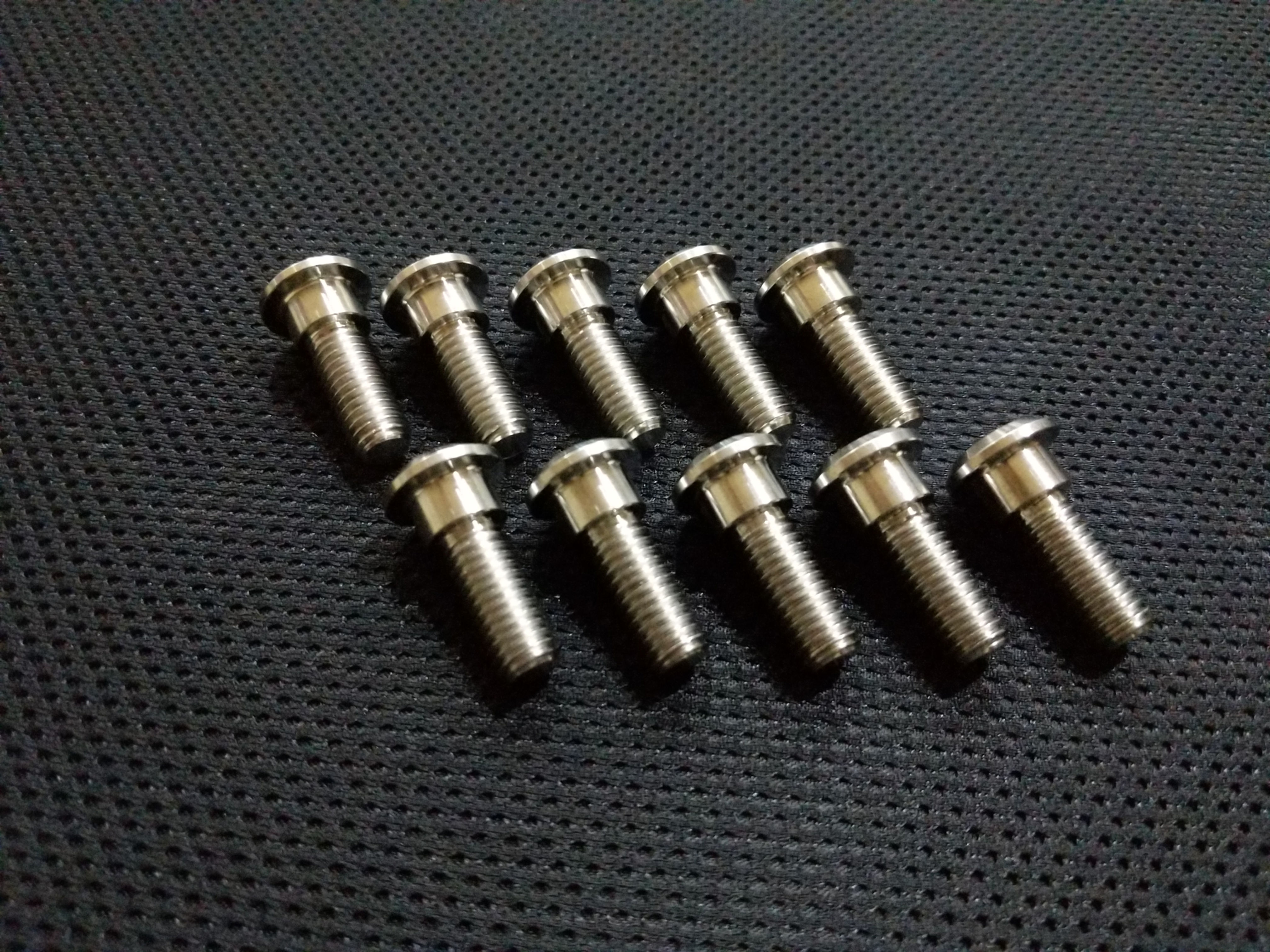 Honda CBR650R Titanium Front Disk Bolt Kit 19 onwards