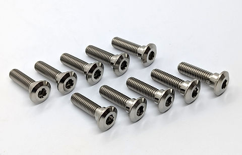 Kawasaki ZXR 400 Titanium front disc mount bolt kit | Racefasteners