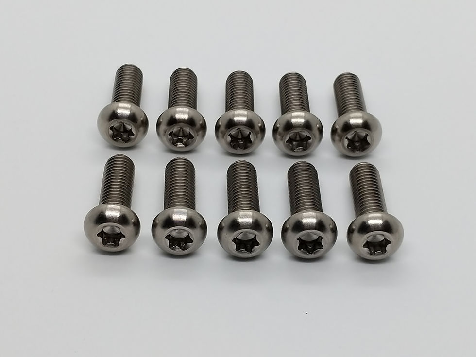 Ducati Panigale 959 Titanium OEM style front disc bolt Kit