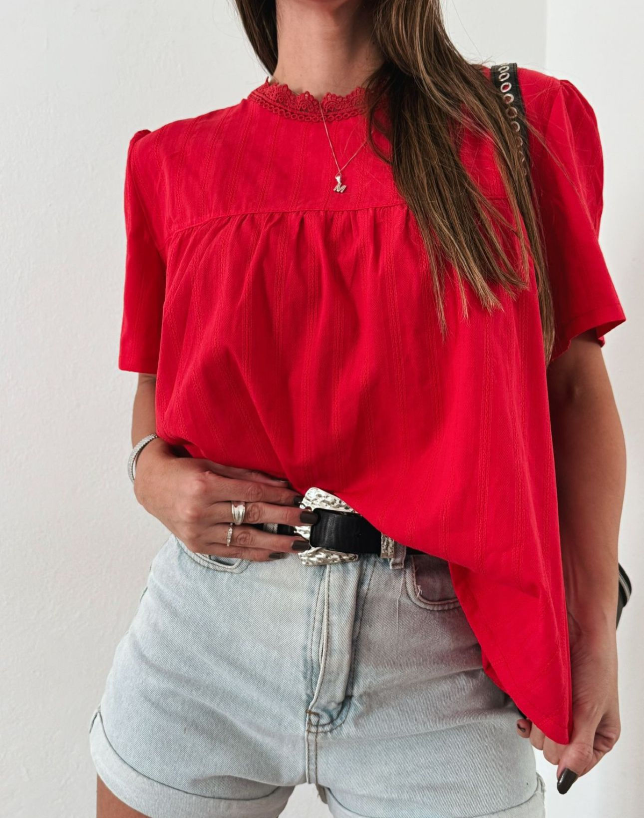blusa LOLA roja 