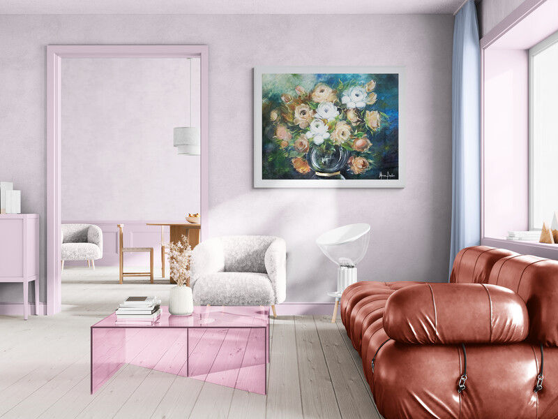 Miniatura: Vaso de Rosas