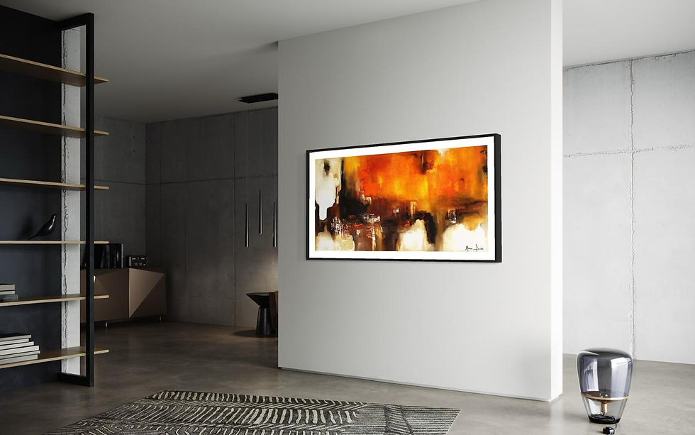 Miniatura: Abstrato Quente e Terroso