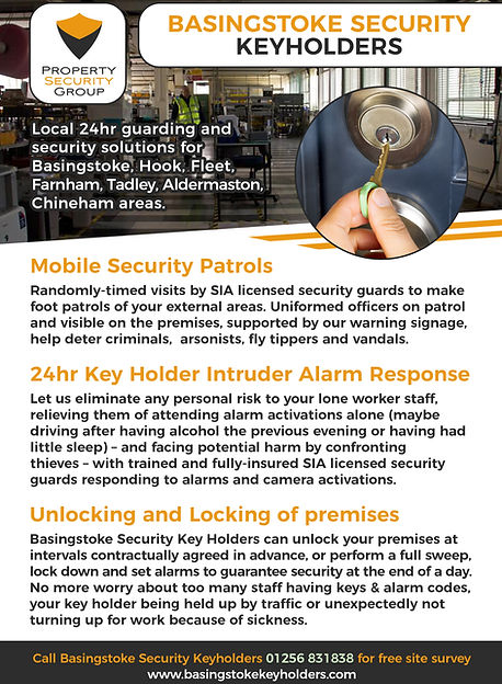 Basingstoke Security Keyholders