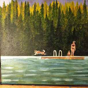 Glacier Lake AVAILABLE 12X12
