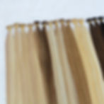 Thumbnail: Micro Bead Human Hair Extensions Human Virgin Remy Hair  Aligned cuticle