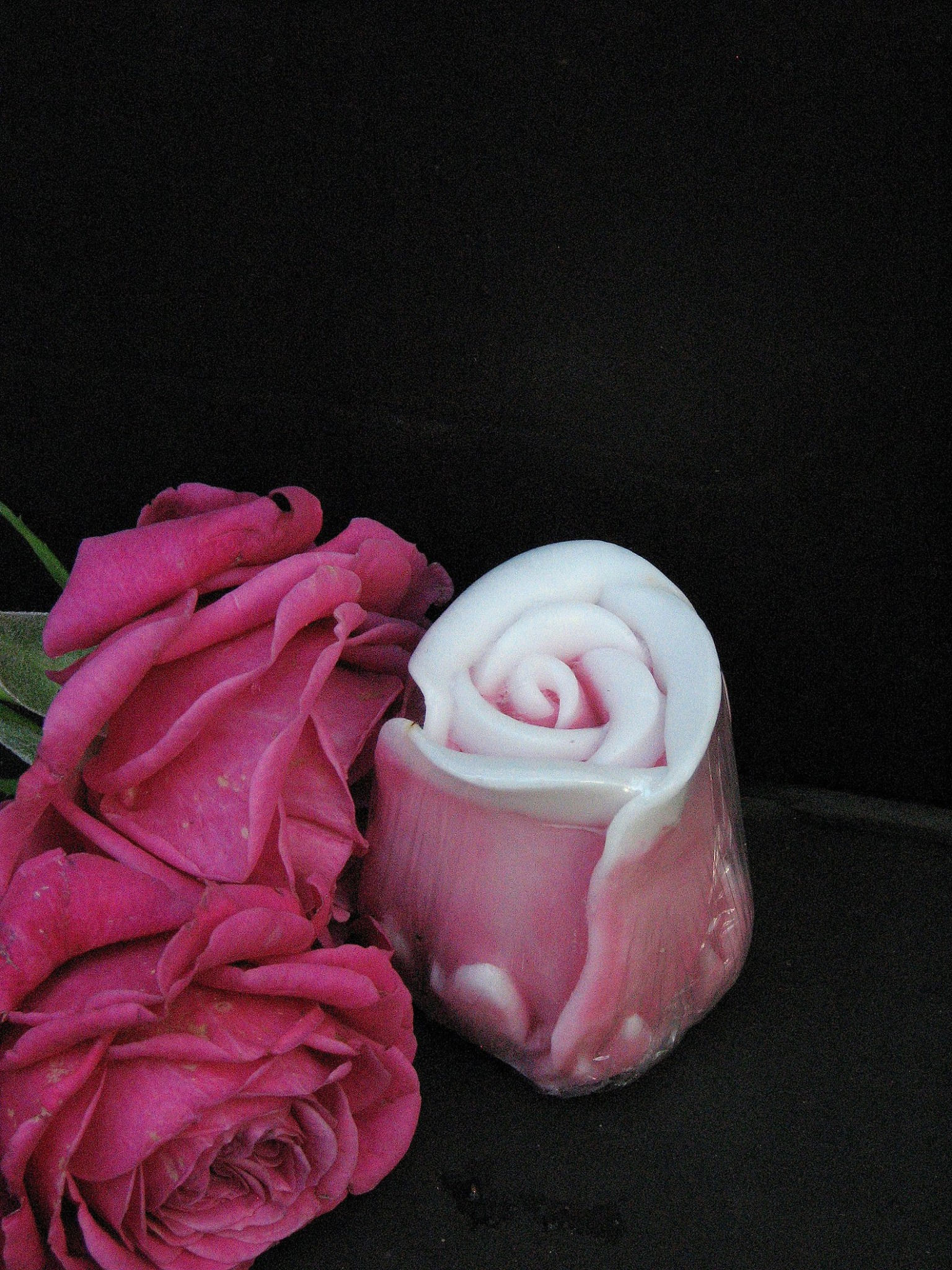 Róża stojąca - Mydło