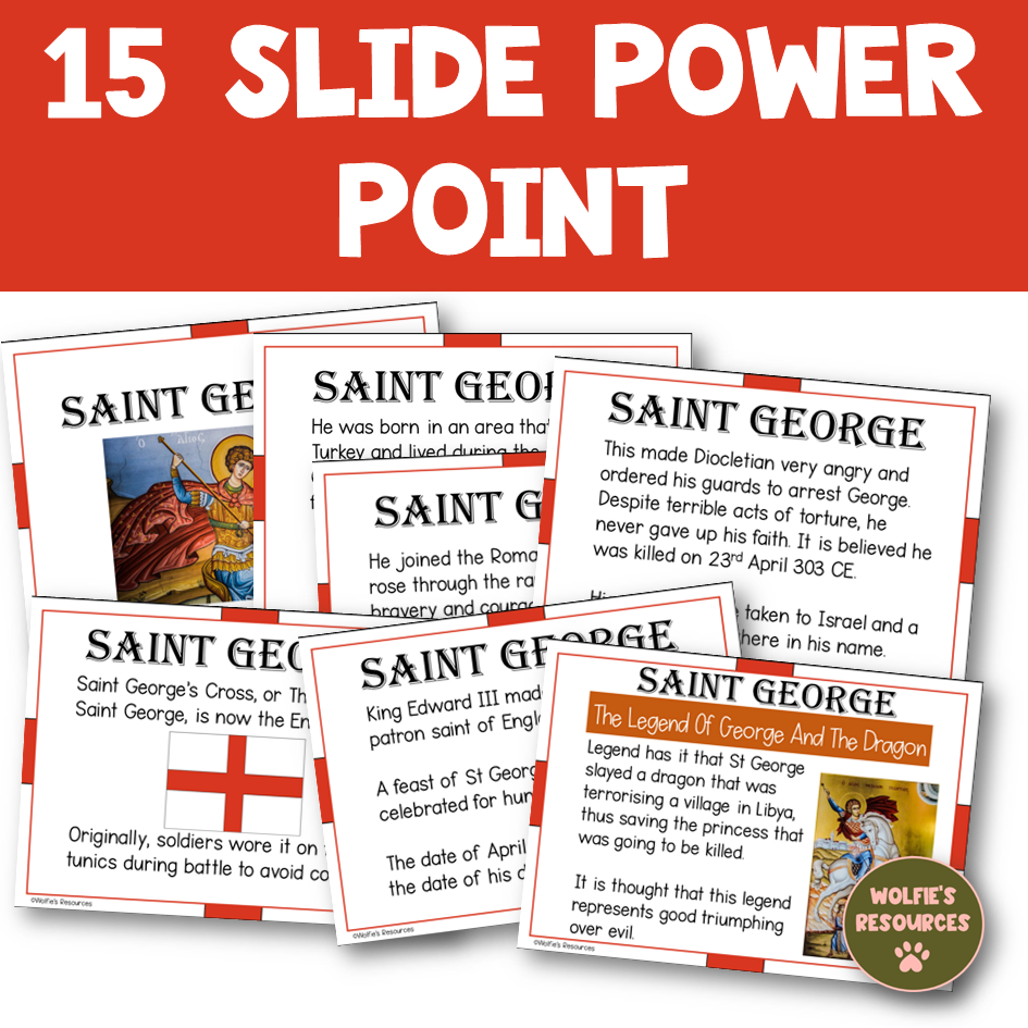 Thumbnail: St George, Saint George's Day  KS2