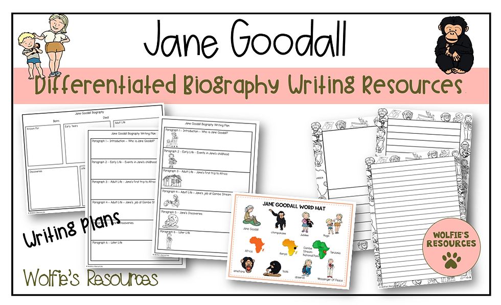 Thumbnail: Jane Goodall Year 2 - Year 4