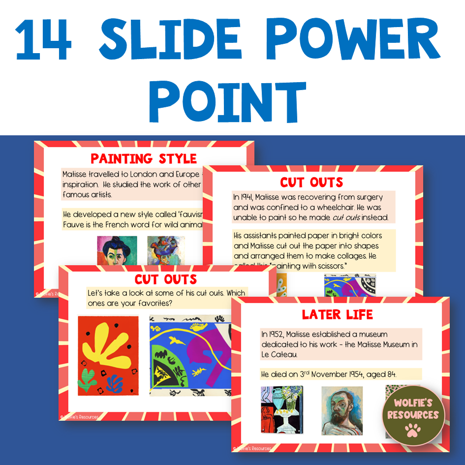 Thumbnail: Henri Matisse Activities KS1