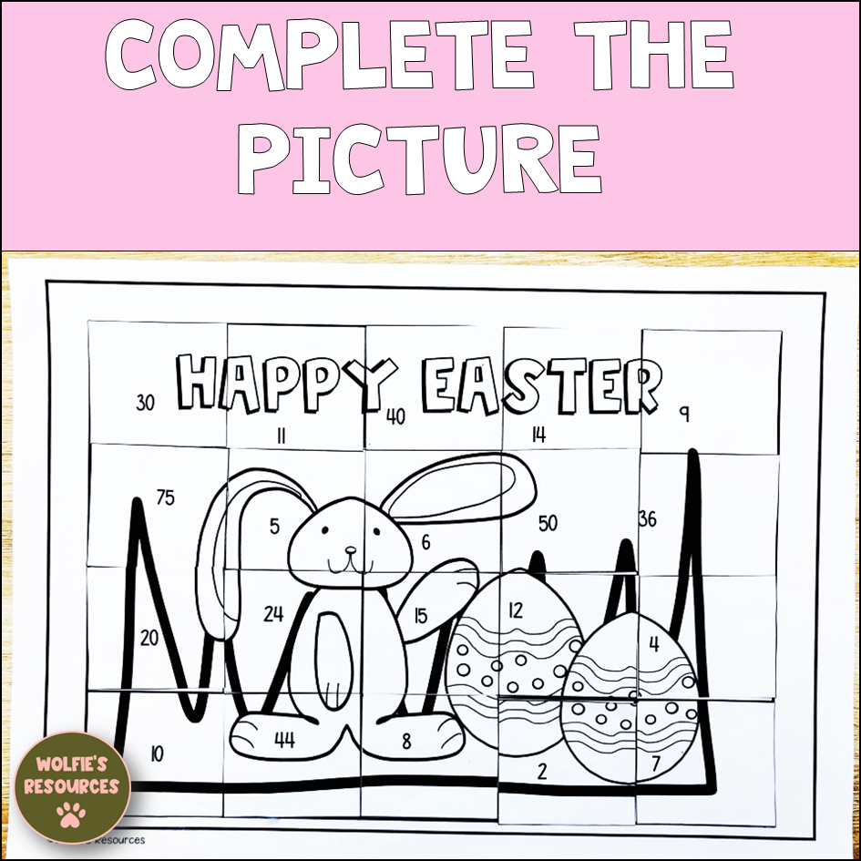 Thumbnail: Easter Fractions Year 3