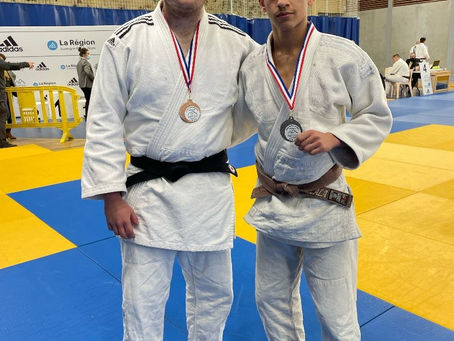 LES JUDOKAS MOTTERAINS BERTHON et ABOUALLALA QUALIFIES AU CHAMPIONNAT DE FRANCE JUNIORS 1re DIVISION