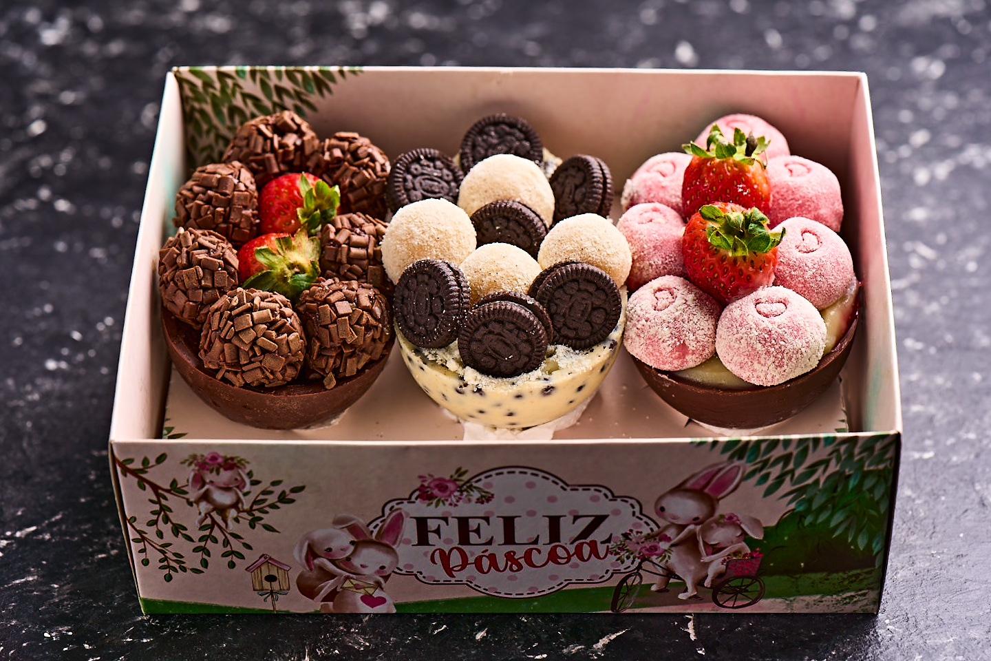 Arranged Food and Objects