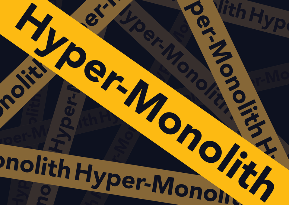 Logo of Hyper Monolith created by DIP design.