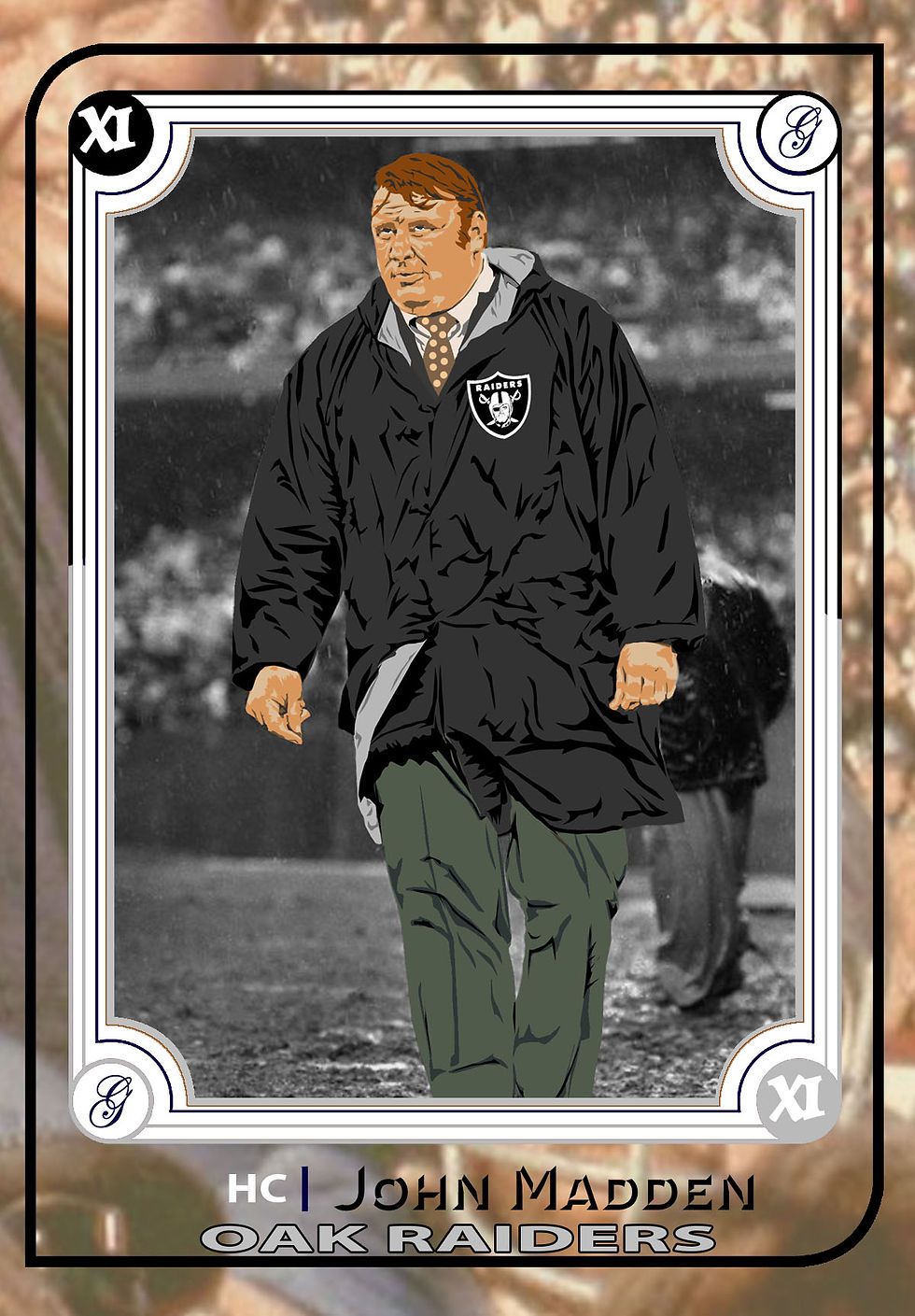 Coach John Madden ( Raiders )