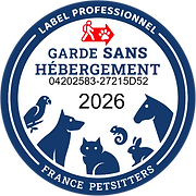 label_france_petsitters Cat's Nature