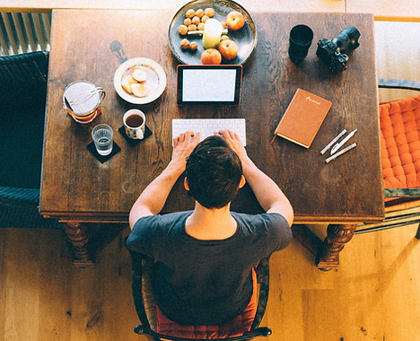 Man at Desk