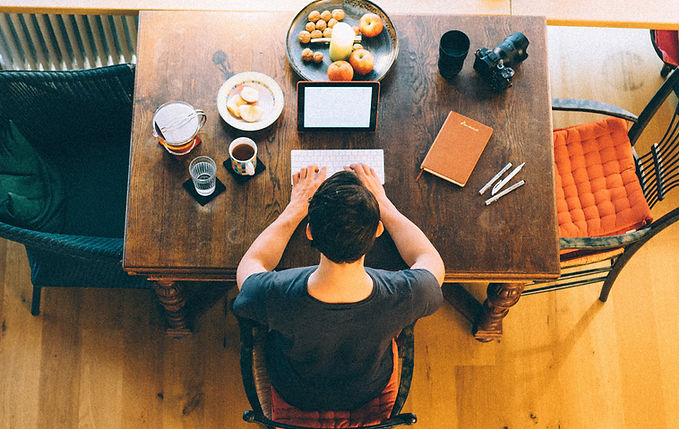Man at Desk