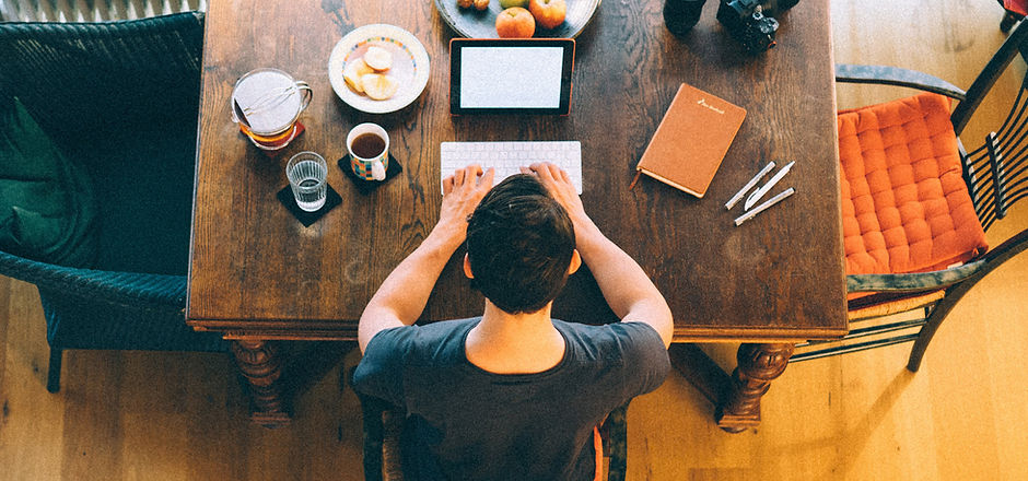 Man at Desk