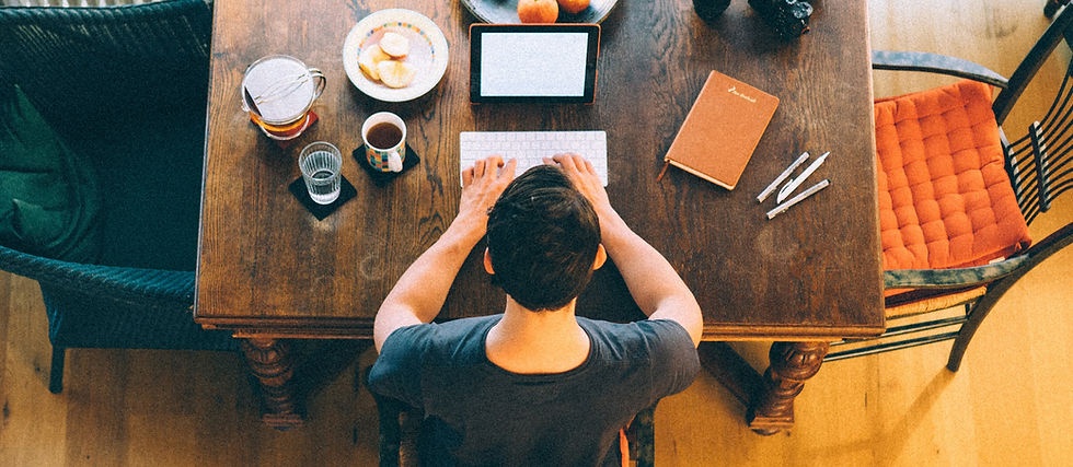 Man at Desk