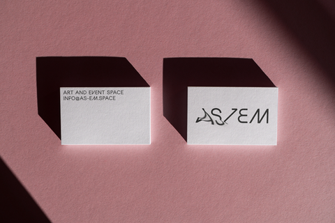 AS/EM Popup Gallery, visuelle Identität