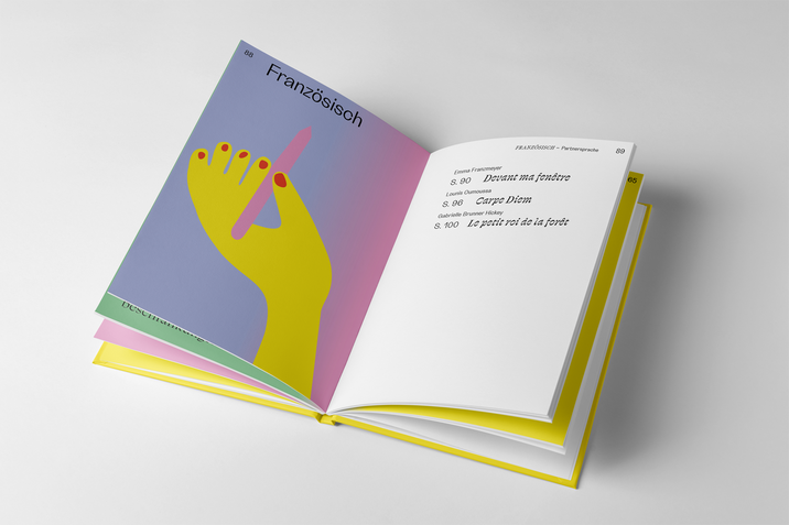 Coverdesign und Editorial Design für Schreibwettbwerb der Staatlichen Europa Schulen Berlin 2022