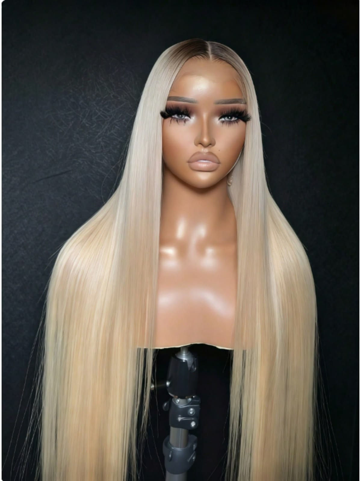 ASH BLONDE 13x4 STRAIGHT FRONTAL WIG