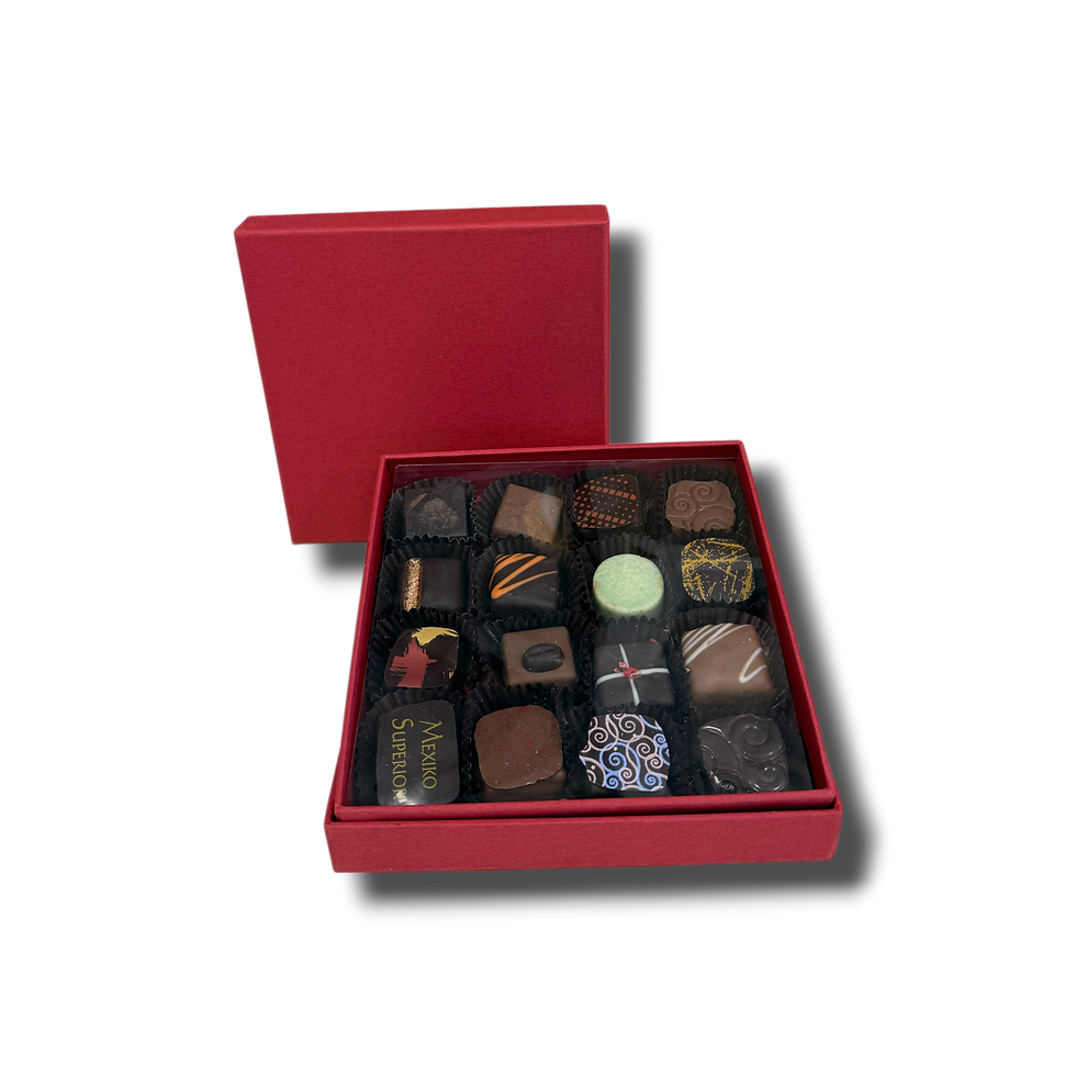 Scatola praline Natale media