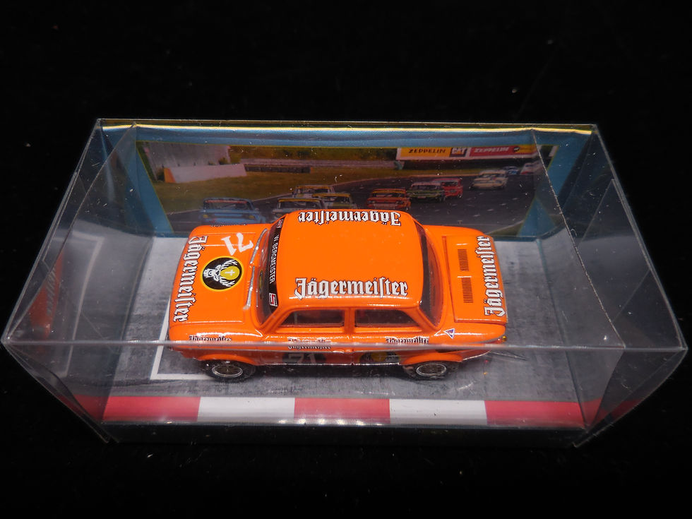 Thumbnail: Bauer NSU TT Cup Jaegermeister Ultralow UL1 Chassis HO Slot Car B7003