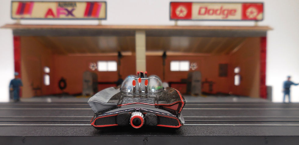 Thumbnail: Auto World 2023 Release 1 Silver Screens Classic TV '66 Batmobile Body SC395