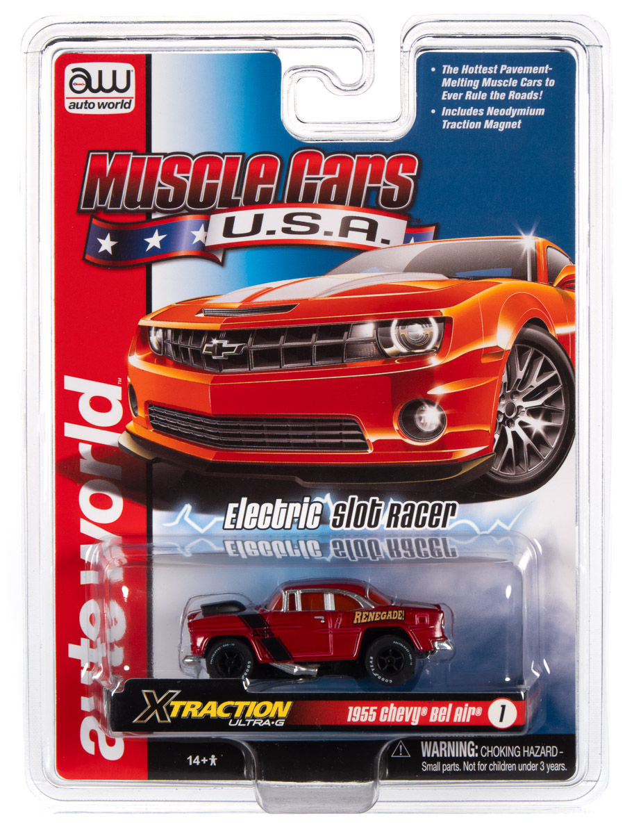 Thumbnail: Auto World '55 Chevy Bel Air Muscle Car USA Rel. 30 SC354