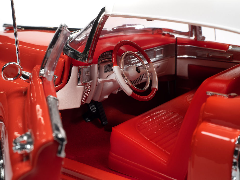 Thumbnail: Auto World Collectible '53 Cadillac Eldorado Soft Top 1:18 Scale Diecast Car