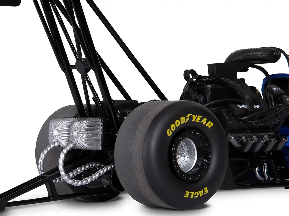 Thumbnail: Auto World 2026 Will Smith Bluebird Turf Dragster 1:24 Scale AWN067
