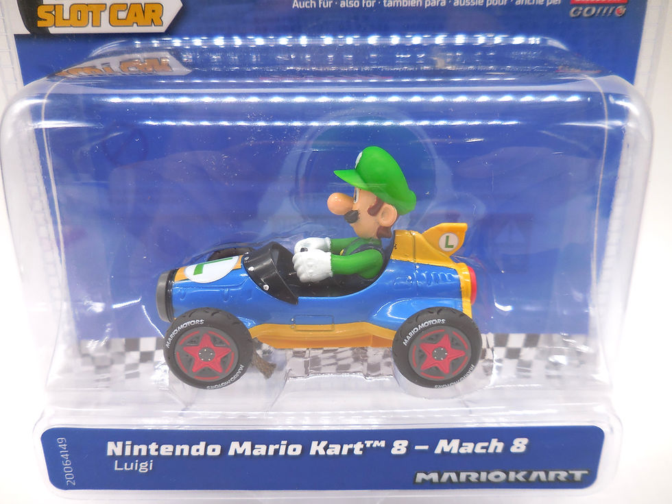 Thumbnail: Carrera GO!!! Nintendo Mario Kart Mach 8 - Luigi 1:43 Slot Car 64149