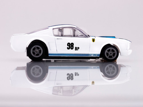AFX 1965 Shelby Mustang GT350R Ken Miles White/Blue#98 Mega