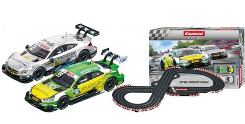 Carrera Evolution DTM Speed Duel 1:32 Scale Set Mercedes vs Audi