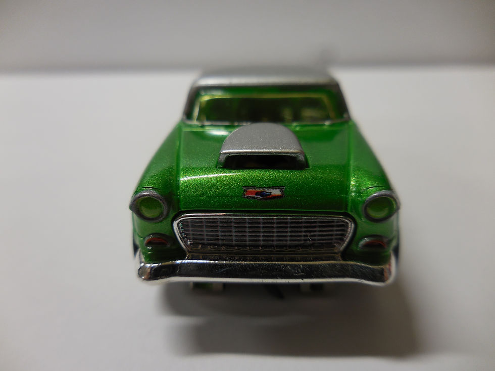 Thumbnail: Auto World 2023 Track Set car '55 Chevy Bel Air "Money Maker"