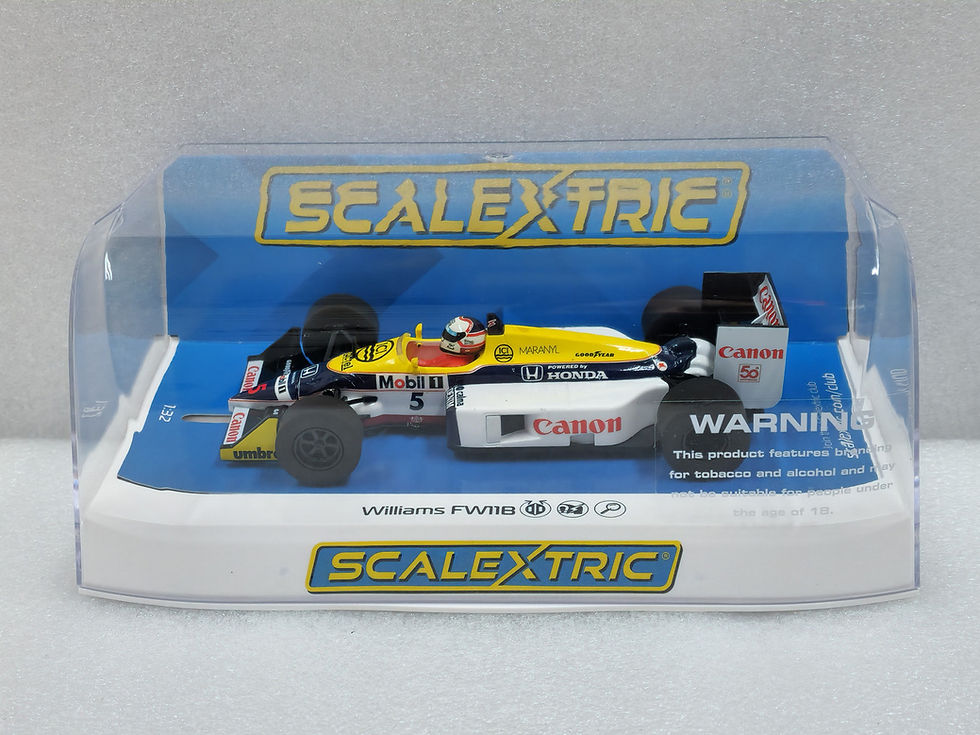 Thumbnail: Scalextric Williams FW11B 1987 British Grand Prix Nigel Mansell 1:32 Scale