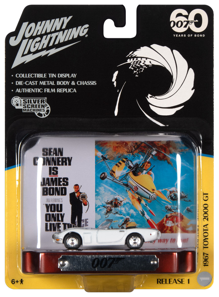 Thumbnail: Johnny Lightning (007) '67 Toyota 2000 GT Convertible RHD 1:64 Scale  Diorama
